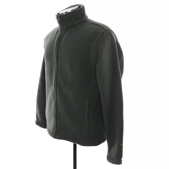 Woolrich Wool Blend Long Sleeve Green Jacket - Picture 2 of 12